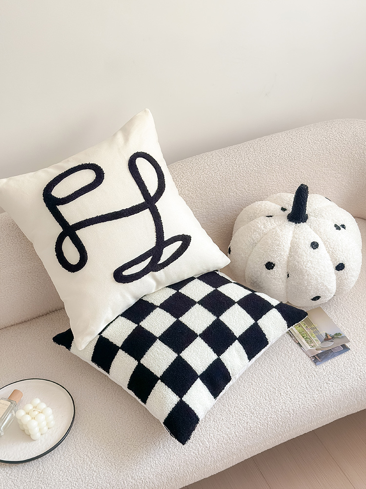 Scandinavian Ins Pillow Sofa Living Room Pillows Office Siesta Pillow Bedside Bay Window Pillow Cover Back Cushion with Core