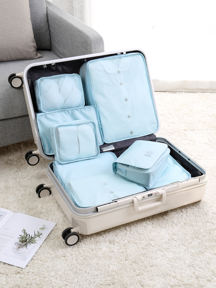 Vertical Travel Buggy Bag Portable Luggage Cosmetics Bag Intimates Underwear Packing Bags Clothing Waterproof Bag Maternity Package
