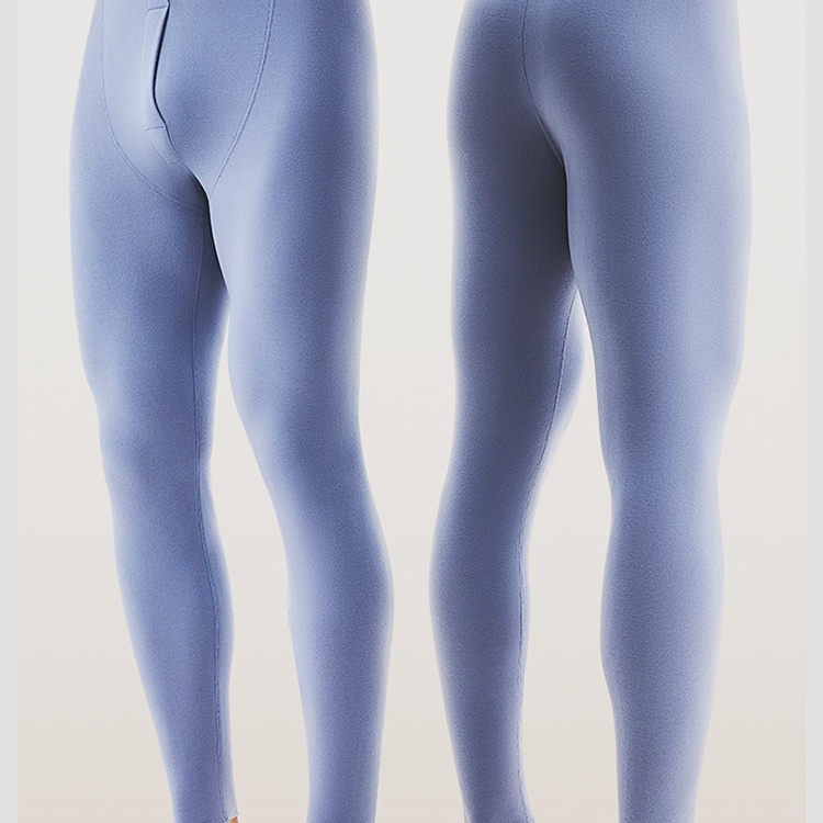 Warm Compression Fleece-Lined Leggings for Men