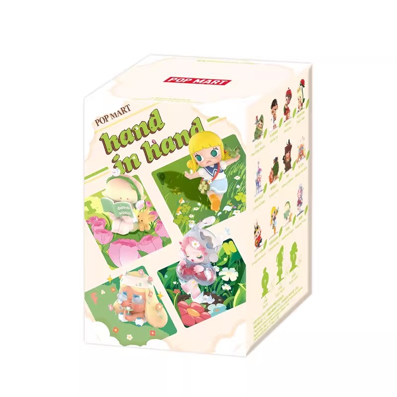 [Tens of Billions] PopMart Pop Mart Collection Small Hand Pull Small Hand Series Hand-Made Blind Box Fashion Play Gift