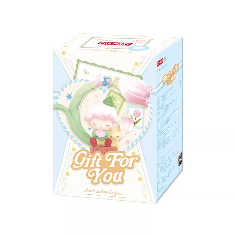 [Tens of Billions] PopMart Pop Mart Gift for You Stereoscopic Greeting Cards Series Scene Garage Kit Blind Box