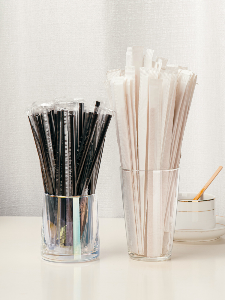 Coffee Muddler Disposable Baby Milk Powder Stir Milk Bar Straw Wooden Stick Stirring Spoon Independent Packaging Stirring Rod