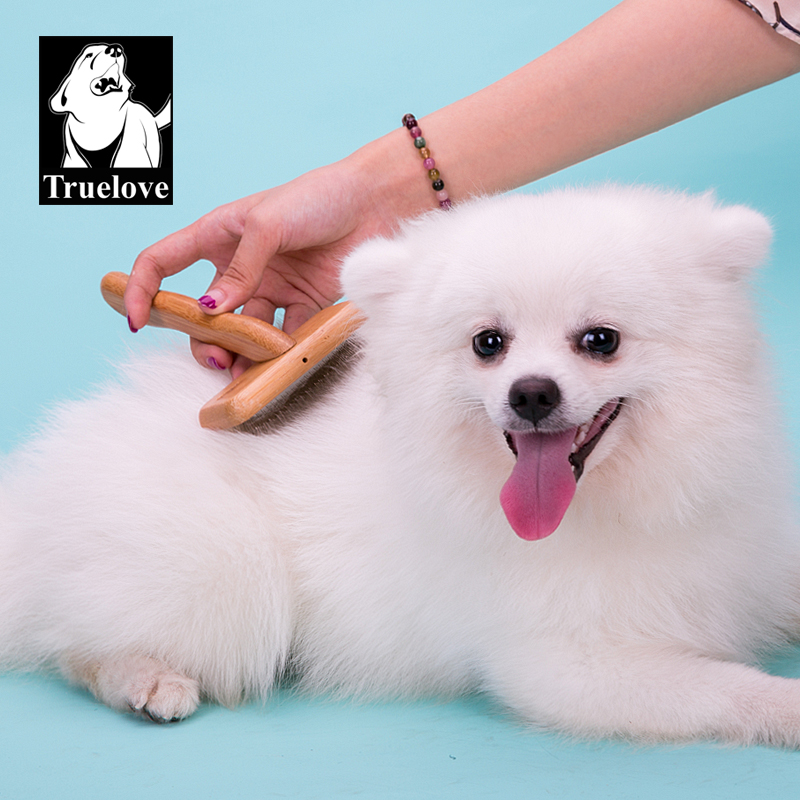 Truelove Dog Hair Comb Cat Comb Cat and Dog Hair Brush Square Teddy Needle Comb Hair Removal Brush Pet Supplies