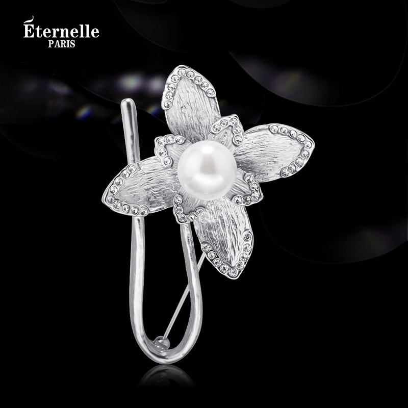 French Eternelle Bohemian Style Scarf Buckle All-Match Brooch Women Autumn and Winter Coat Cardigan Buckle Corsage