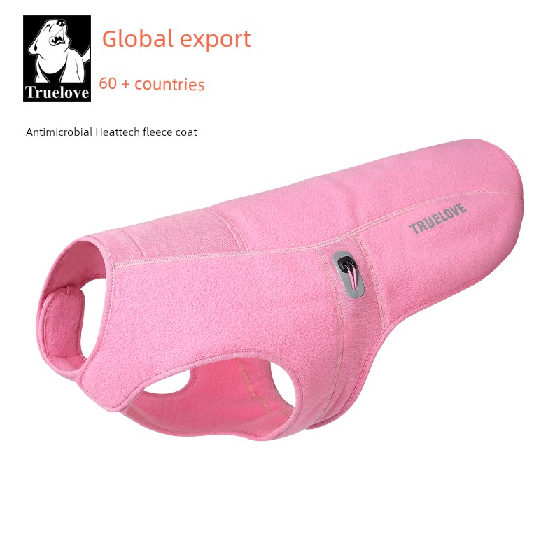 Truelove Antibacterial Dog Clothes Autumn and Winter Heattech Polar Fleece Puppy Teddy Bichon Vest Jacket Pet