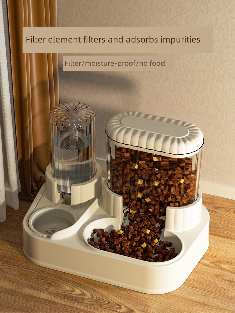 Automatic Pet Feeder Drinking Water Pet Supplies Cat Bowl