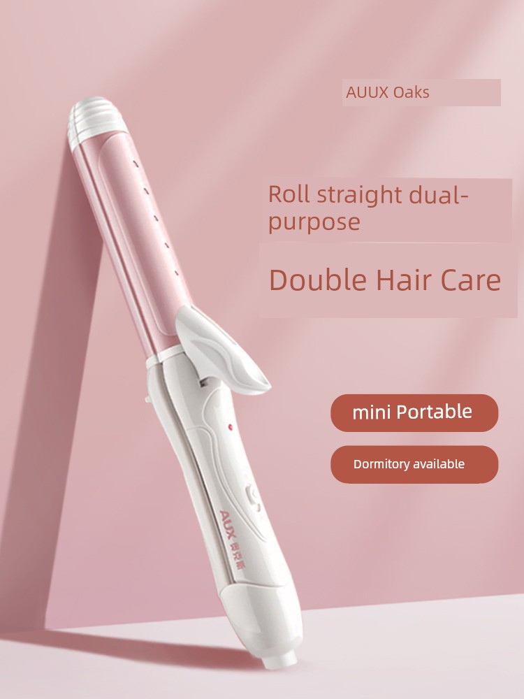 Ox Plywood Straight Hair Curls Dual-Use Hair Curler Hair Straightener Small Bangs Straightening Board Mini Tool Dormitory