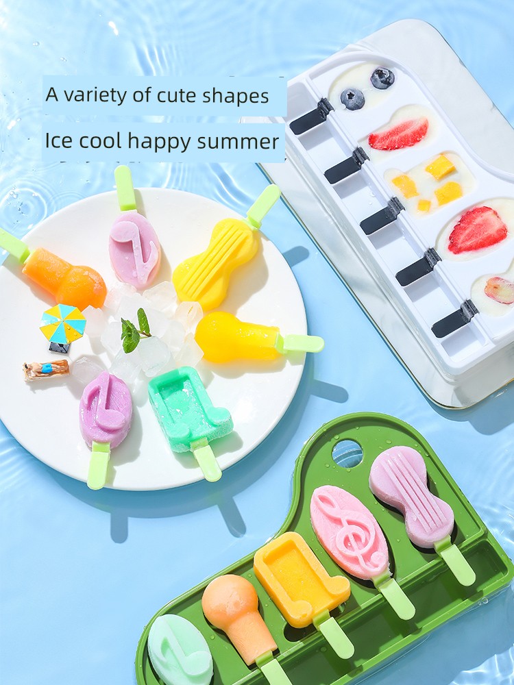 Cooker King Ice-Cream Mould For Home Food Grade Ice Tray Kids Homemade Ice Creams and Sorbets Ice Sucker Cheese Sticks Yuan
