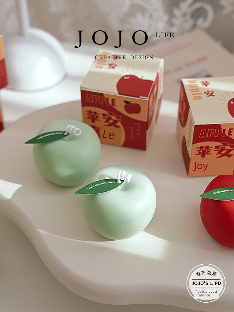 Jojo's L. Pd. Mr. Grocery. Creative Artificial Apple-Shaped Aromatherapy Gift | Abandon