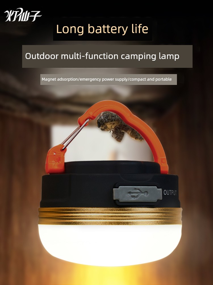 Camping Lantern Ultra-Long Life Battery Hanging Charging Stall Outdoor