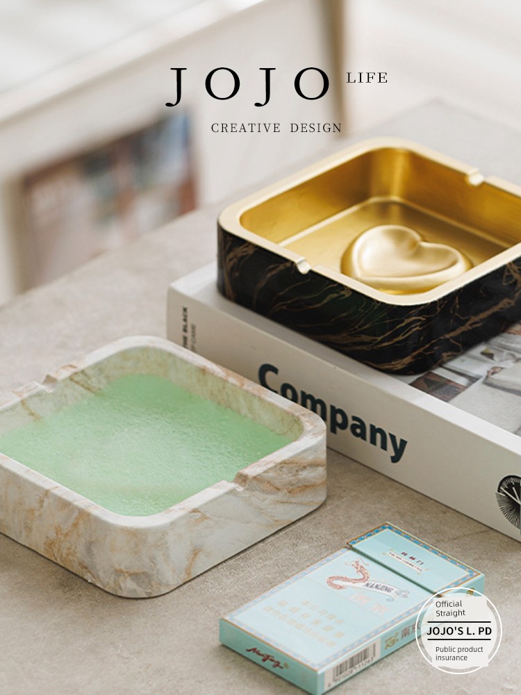 Jojo's L. Pd. Violence. Ashtray Creative Square Ins Fancy For Home | Violence