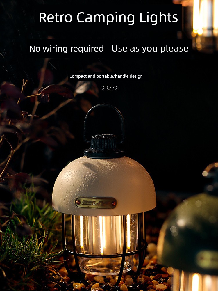 USB Charging Kerosene Lamp Ultra-Long Life Battery Camp Barn Lantern Atmosphere Lighting Tent Light Outdoor Light Led Camping Decoration