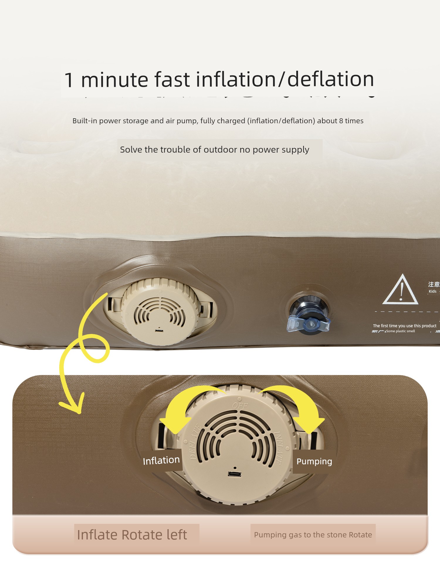 Primitive Man Automatic Tent New Arrival Inflatable Mattress