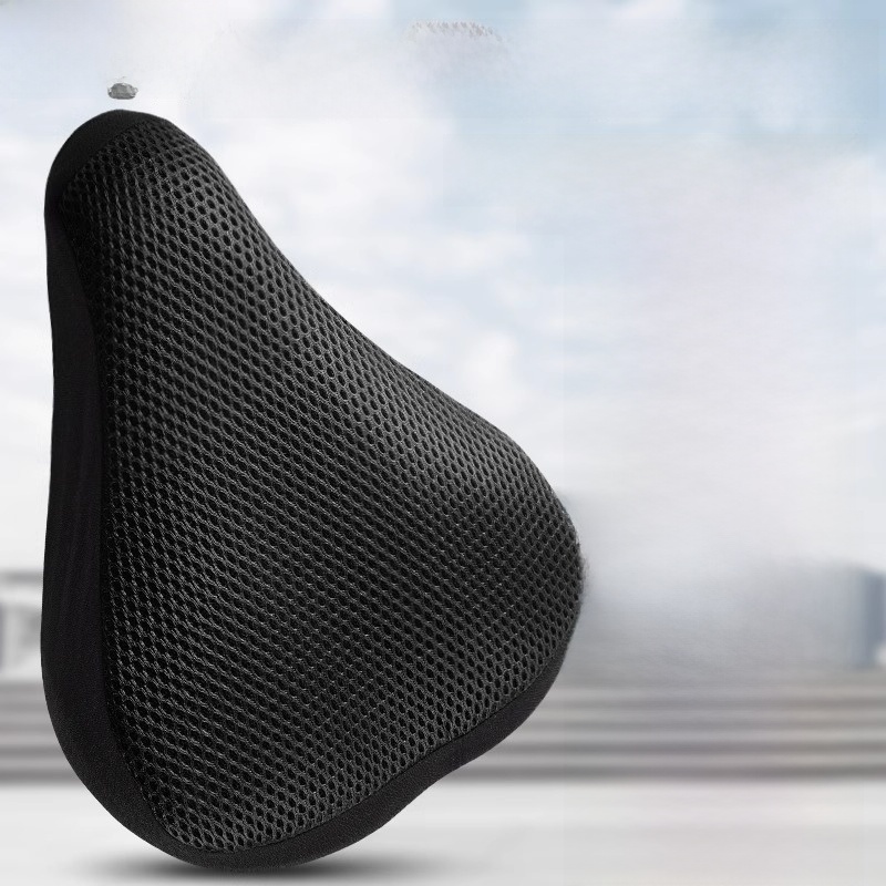 Keep Warm Sun Block Breathable Universal Use Plaid Bicycle Seat Cover