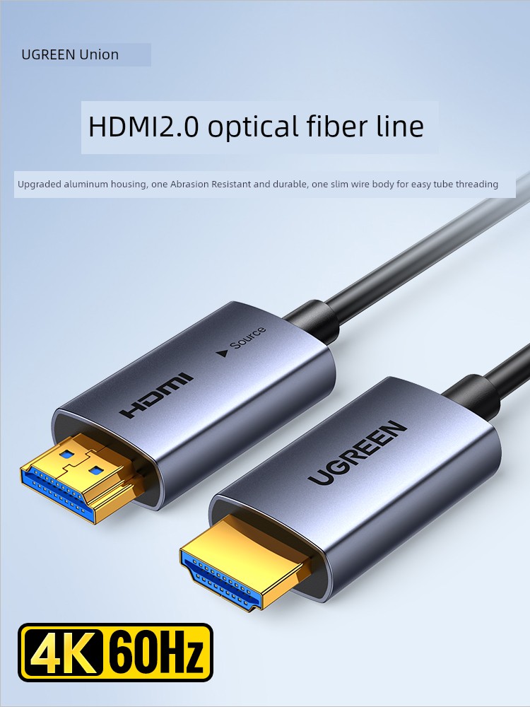 Green Link Optical Fiber HDMI Cable 2.1 HD TV Computer Display Connection Line Projector 4K/8K Video Cable