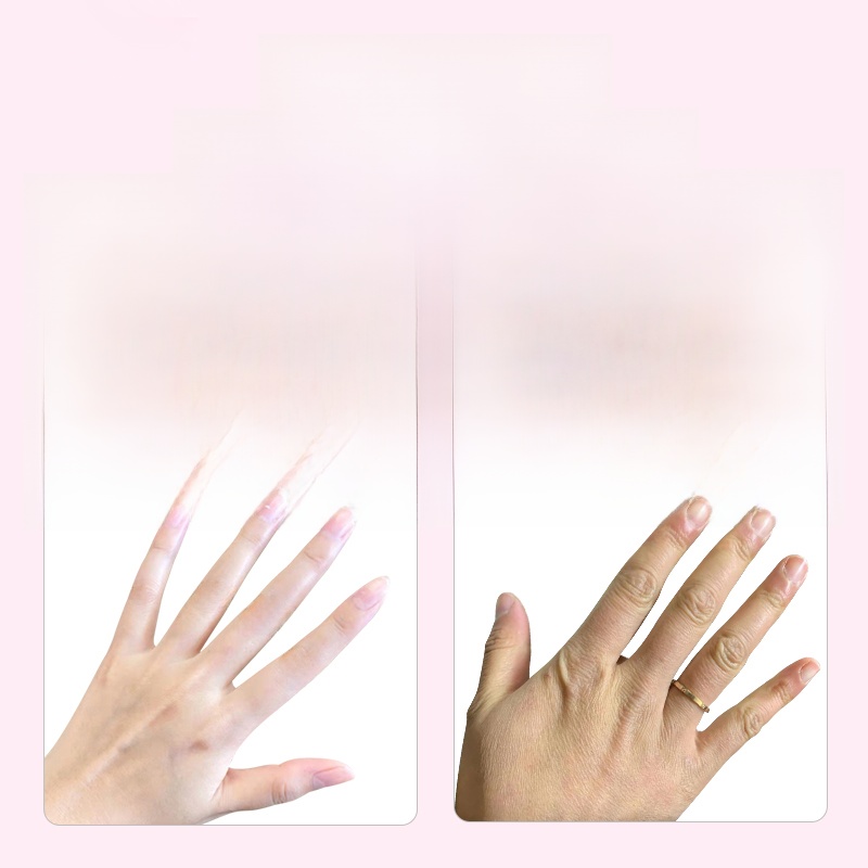 Disposable Pink Kitchen Household Thickened Nitrile Gloves