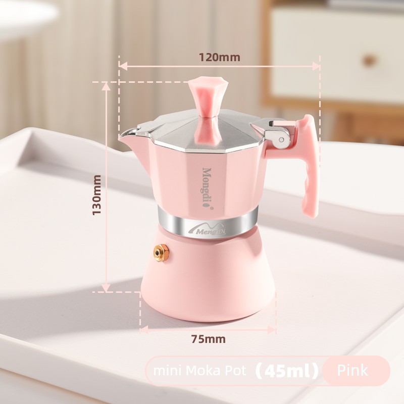 جهاز إسبريسو مونغديو موكا cafetière آلة قهوة مoka مصغرة صغيرة جدًاPot استخراج القهوة
