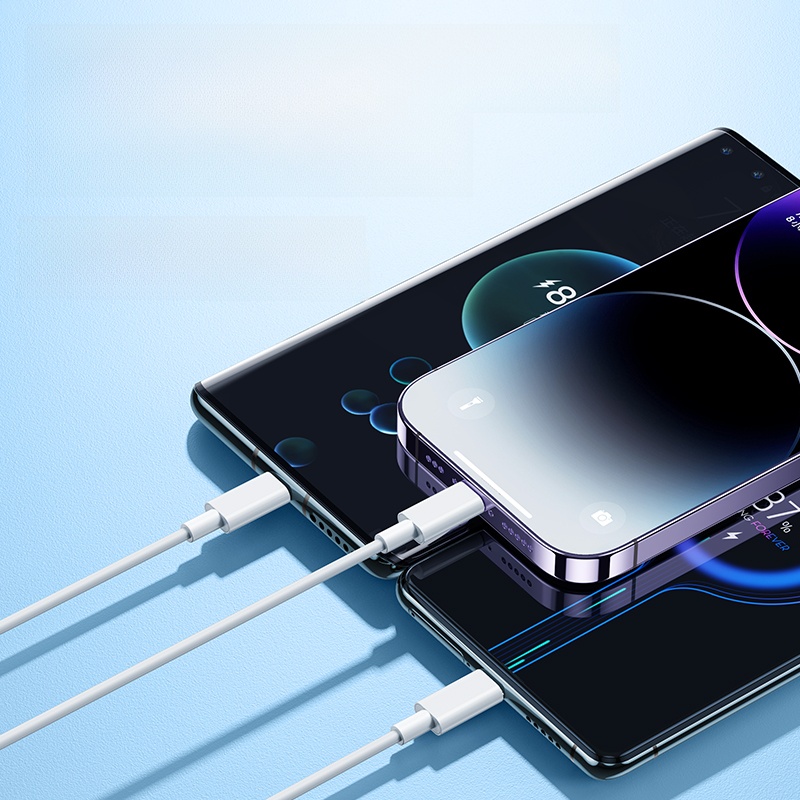 Charger Three-in-One Data Cable Charging Plug One-to-Three Three-Head Charging Cable Fast Charging USB Android Cellphone Plug