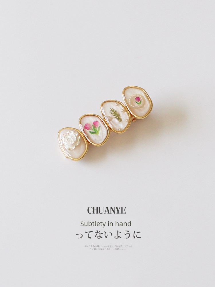 Kawano Drip Glazed Retro Exquisite Barrettes