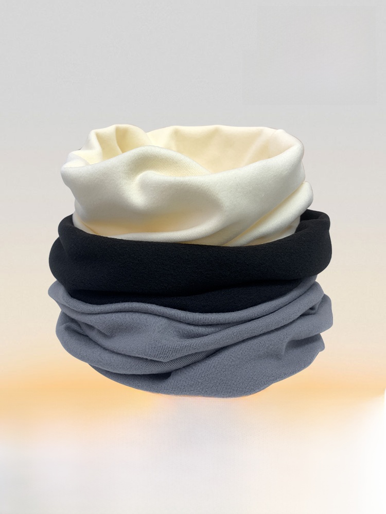 Heattech Neck Protection Scarf 2024 New Arrival Women's Autumn and Winter Thin Bandana Men Cold-Proof Windproof Riding Small Scarf