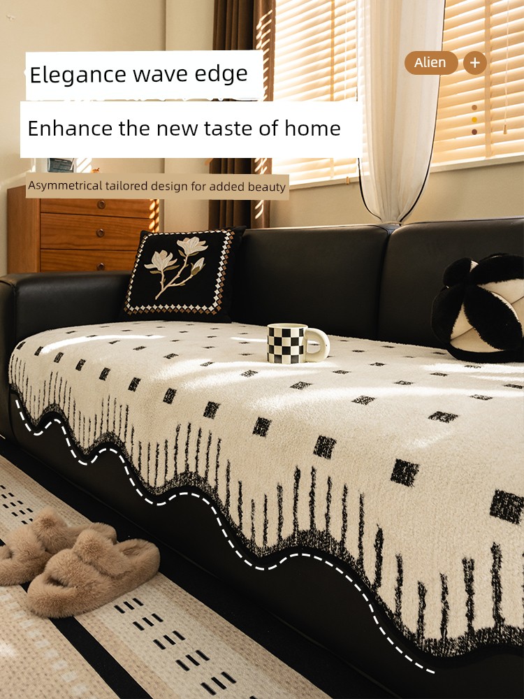 2025 New Arrival Living Room Sofa Cushion Non Slip Stuffed Sofa Cushion Accessible Luxury Fancy Cover Cloth Cushion Self-Row Three-Seat