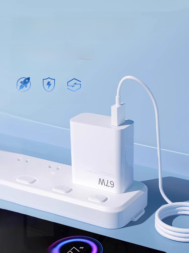 Зарядное устройство Xiaomi Gallium Nitride с длинным умным интерфейсом