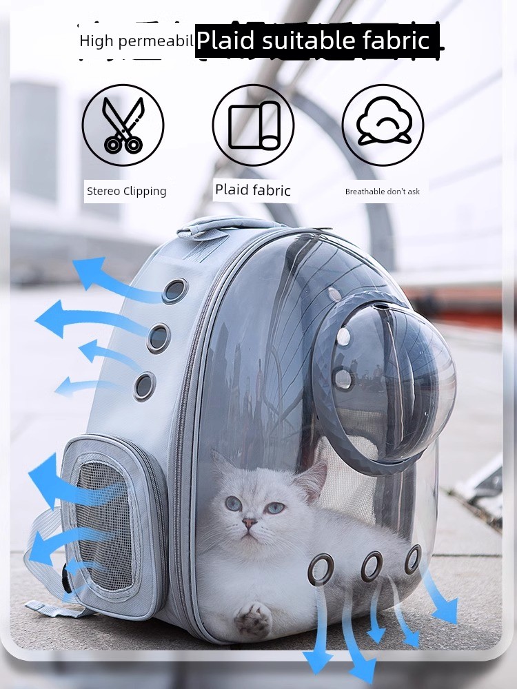 Space Capsule Portable out Shoulder Large Capacity Cat Bag