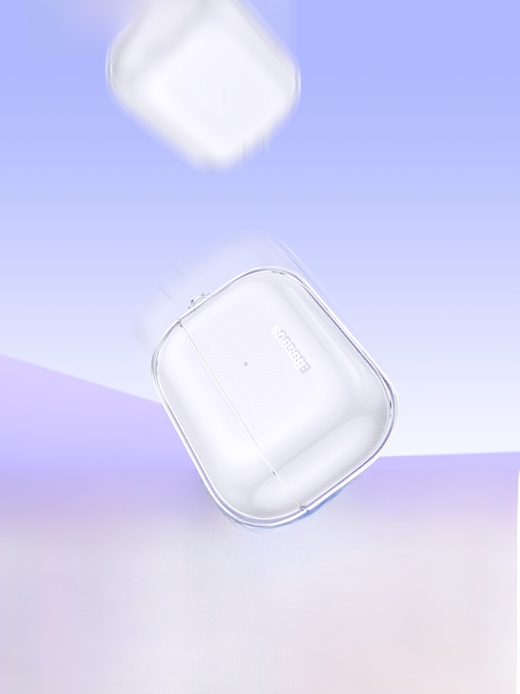 BASEUS Silicone Apple Por Non-Stick Gray Protective Cover