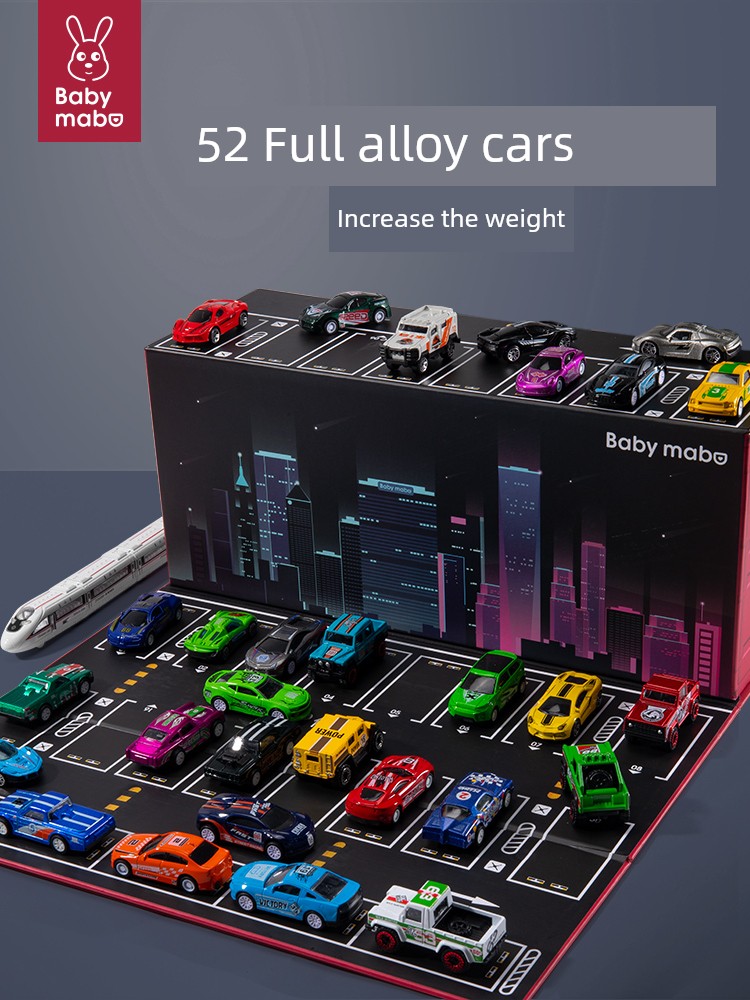 2025 New Arrival Kids Alloy Toy Car Full Set Boy 3 to 6 Years Old Birthday Gift Two Three Four Baby 7 Boy 5
