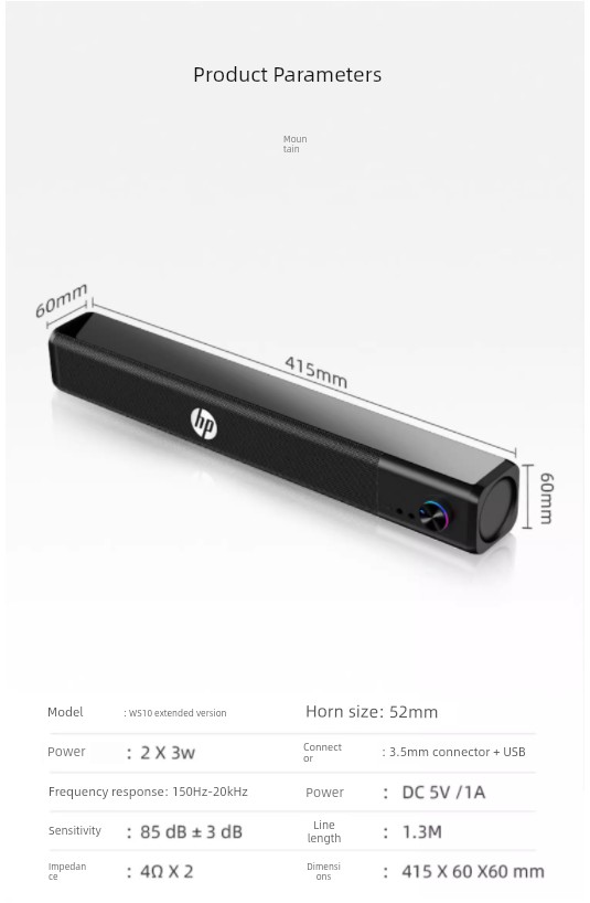 HP Mini Game Speaker for Ultimate Gaming Sound