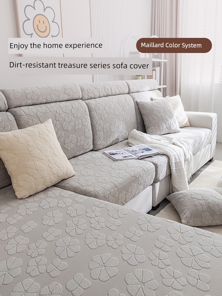 Sofa Cover All-Inclusive Universal Cover Anti-Scratching 2025 New Arrival Autumn and Winter All Year Round Neutral Cover Cloth Cushion Non Slip