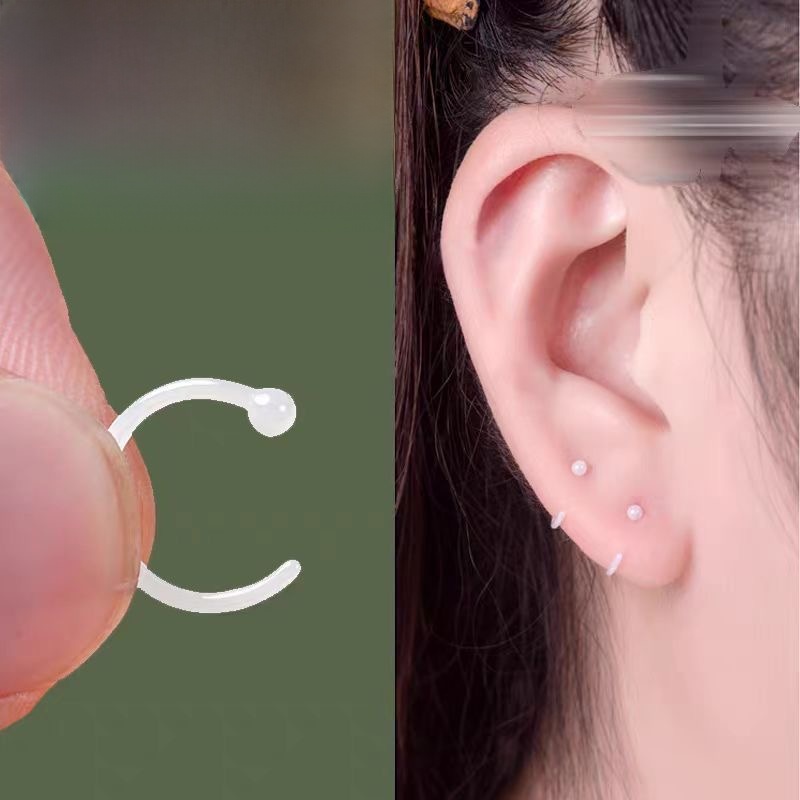 Female New Arrival Sleep Plastic Ear Bone Stud