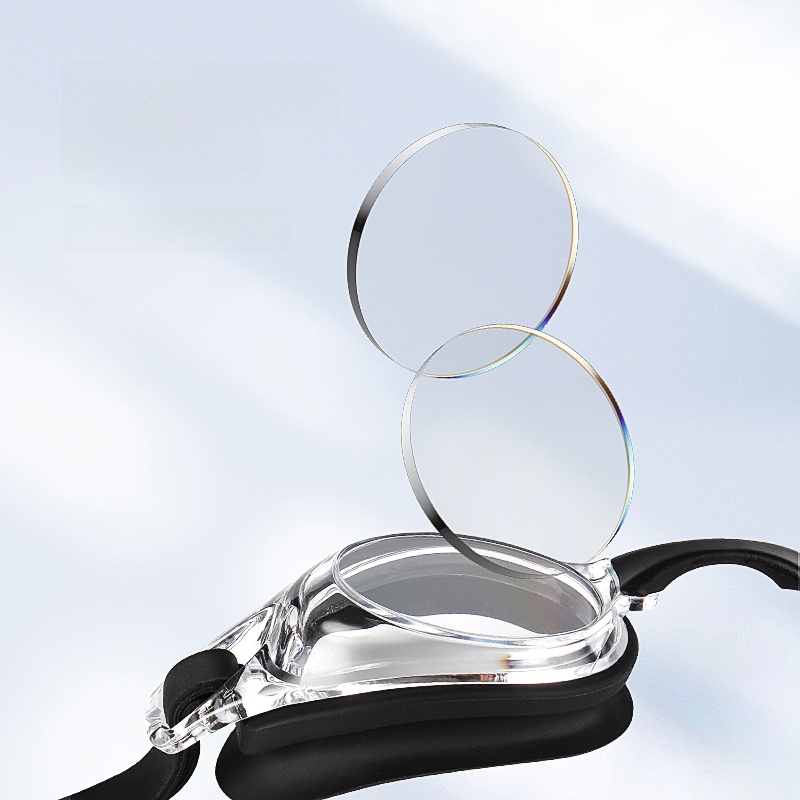 Swimming Goggles Waterproof Anti-Fog Myopia Degree Men and Women Professional Swimming Soft Silicone Glasses Swimming Cap Diving Suit