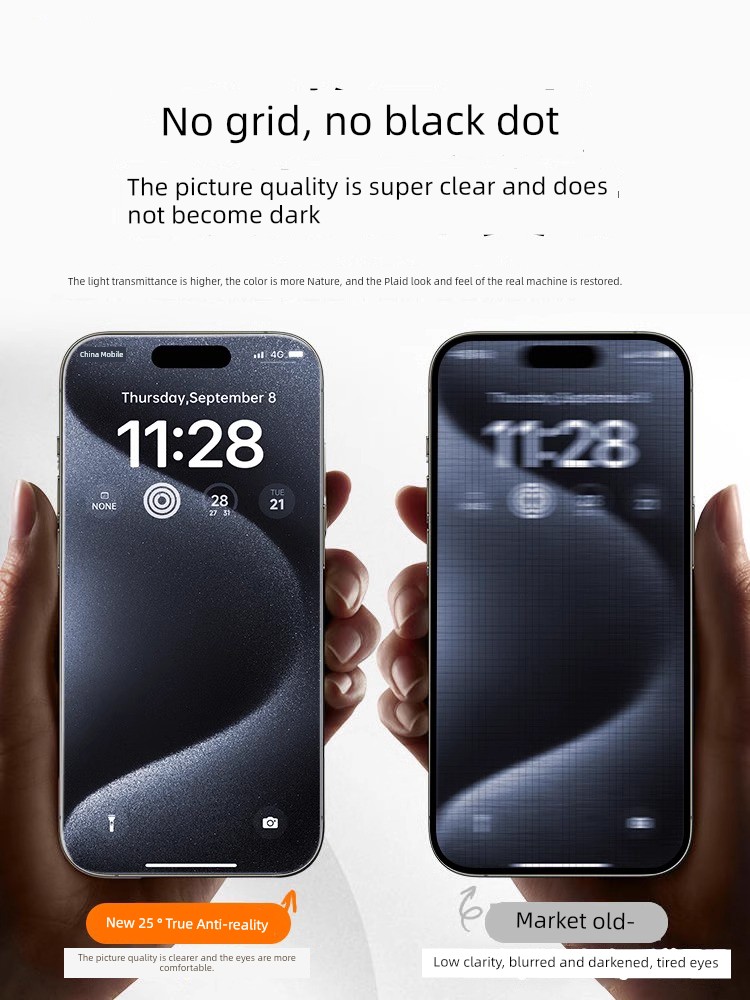 [New 25 ° Anti-Peep Film] Suitable for Iphone15promax Anti-Peep Tempered Glass Film Apple 14/13 Privacy 12 Mobile Phone 11 New Arrival X Film plus Full Screen Cover Por Anti-Spy Screen Protector
