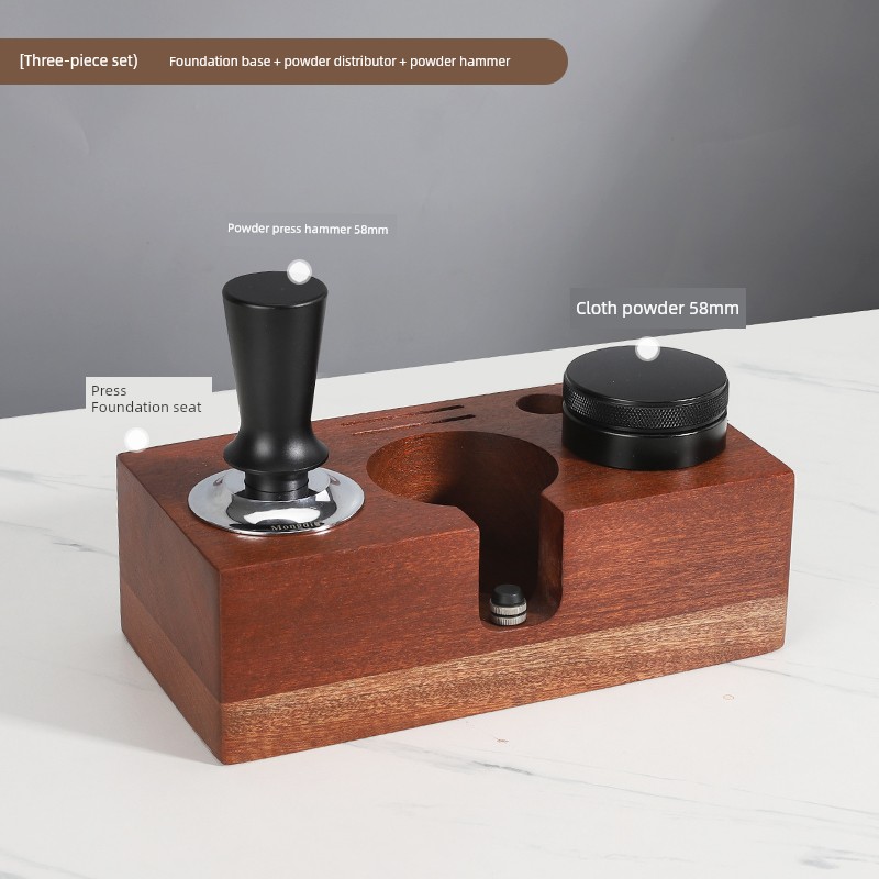 مجموعة قاعدة ضغط القهوة مونغديو 51/58 مم لآلة تحضي...