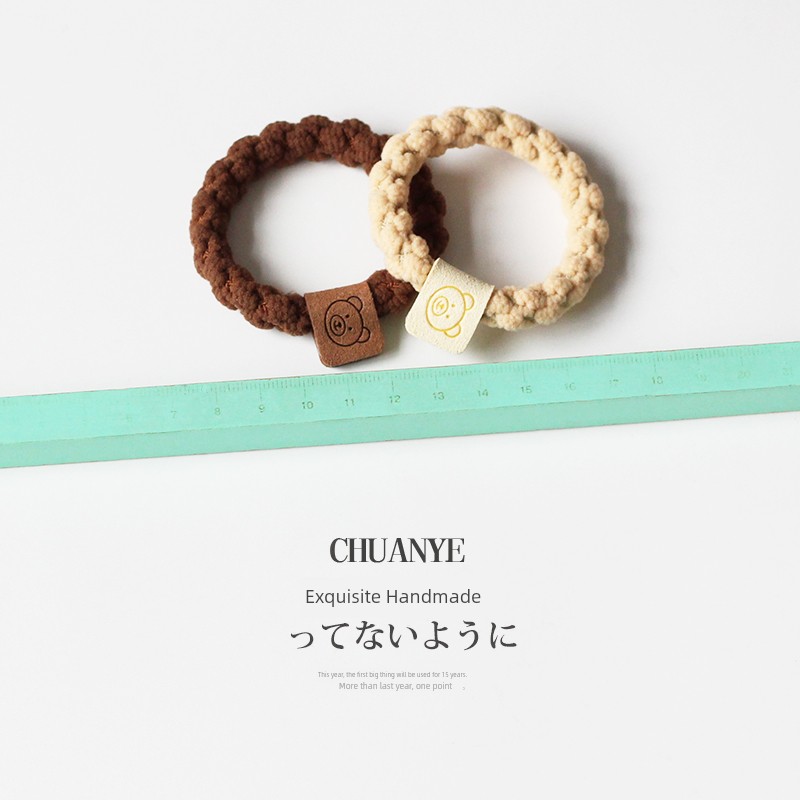 Kawano Bold Brown Hair Bands - Internet Famous