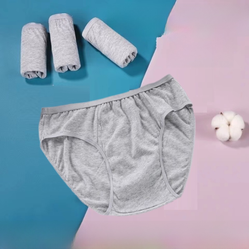 20 Pack Men Pure Cotton Disposable Underwear Sterile Wash-Free Portable Business Trip Travel Military Training Daily Disposable Cotton Shorts