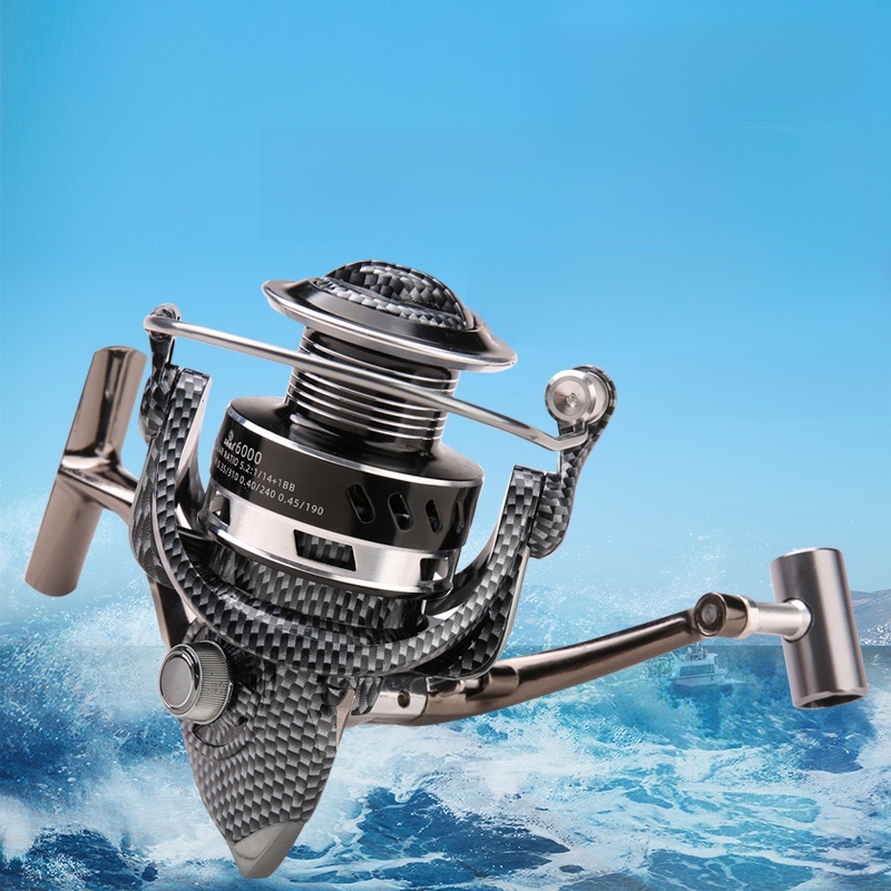 All Metal Lure Casting Rods Sea Fishing Genuine Goods Spinning Reel
