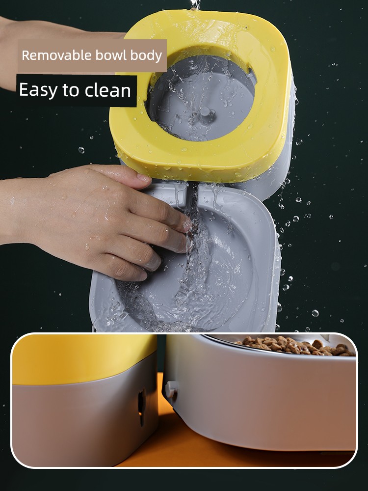 Pet Feeder Automatic Pet Feeder Feeder Cat and Dog Automatic Pet Feeder Feeder Water and Food All-in-One Machine Drink Fountain Cat