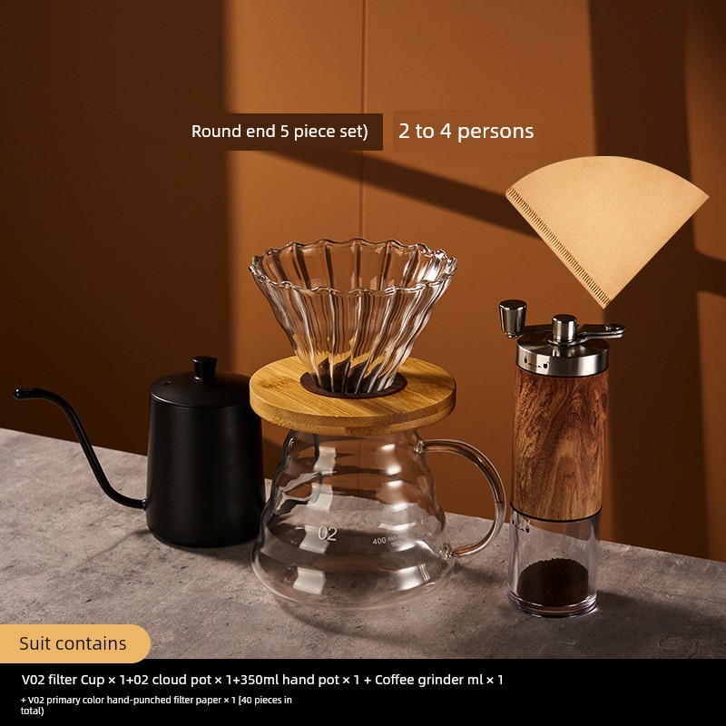 جايآن شي مصنوع يدويًا صانع قهوة مناسب آلة قهوة طحن...