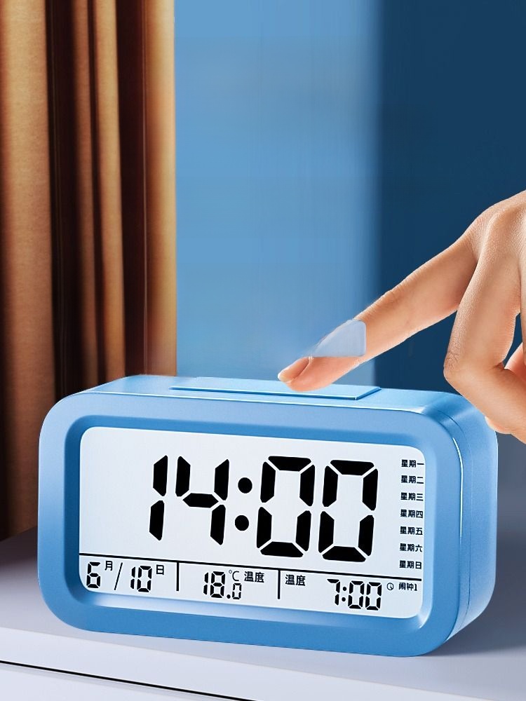 Dedicated Wake-up Smart Digital Voice Alarm Clock for Students