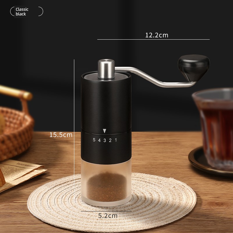 مطحنة يدوية منغديو لحبوب القهوة جهاز طحن يدوي آلة...