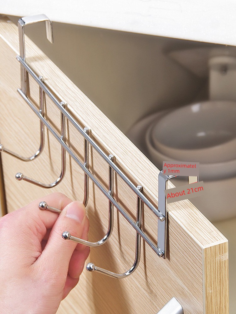 Hook Storage Card Punch-Free Spatula and Soup Spoon Stainless Steel