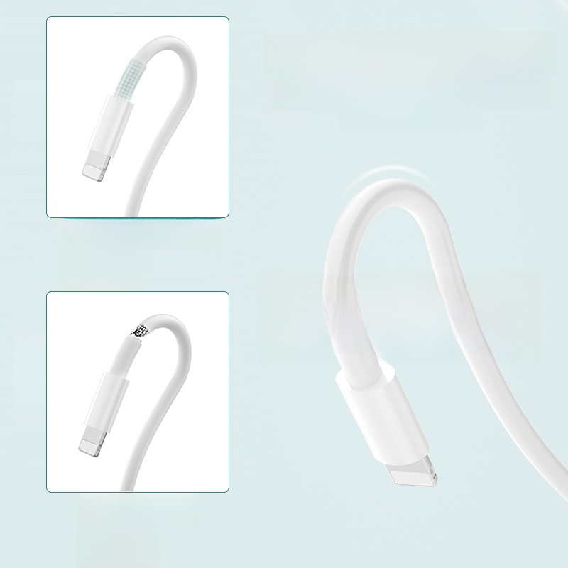Suitable for Apple 14 Data Cable Iphone13 Charger Head 11 Suit 12 Charging 6 Long 2 M 7 Mobile Phone 8P