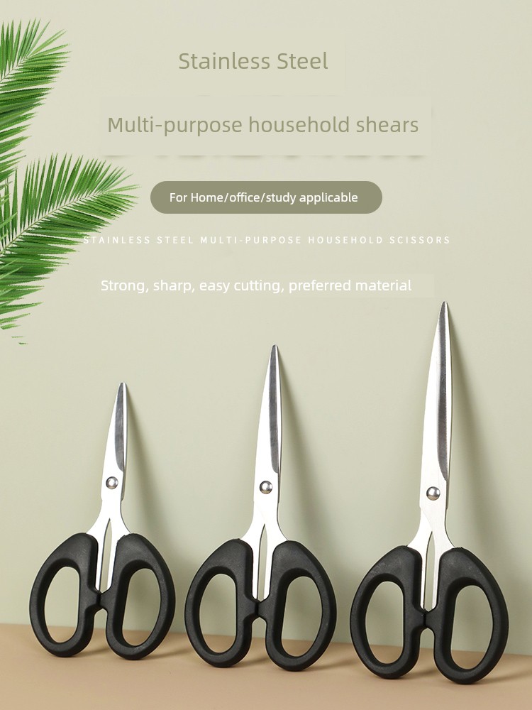 Jujiajia Stationery Scissors For Home Sewing Paper Cutter Stainless Steel Knife for Handcraft Art Scissors Portable Student Scissors