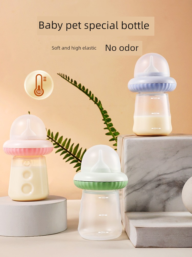 Cat Feeding Bottle Pet Special Kittens Feeding Device Kitten Dog/Cat Drinking Water Feeding Kitten Supplies Nipple