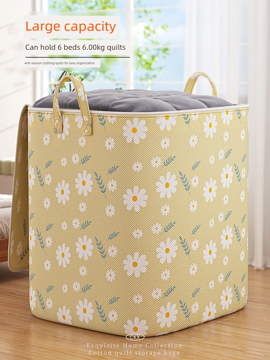 Jiabangshou Oxford Cloth Quilt Storage Bag Organizing Folders Clothing Cotton Quilt Luggage Moving Packing Bag Thickened Waterproof