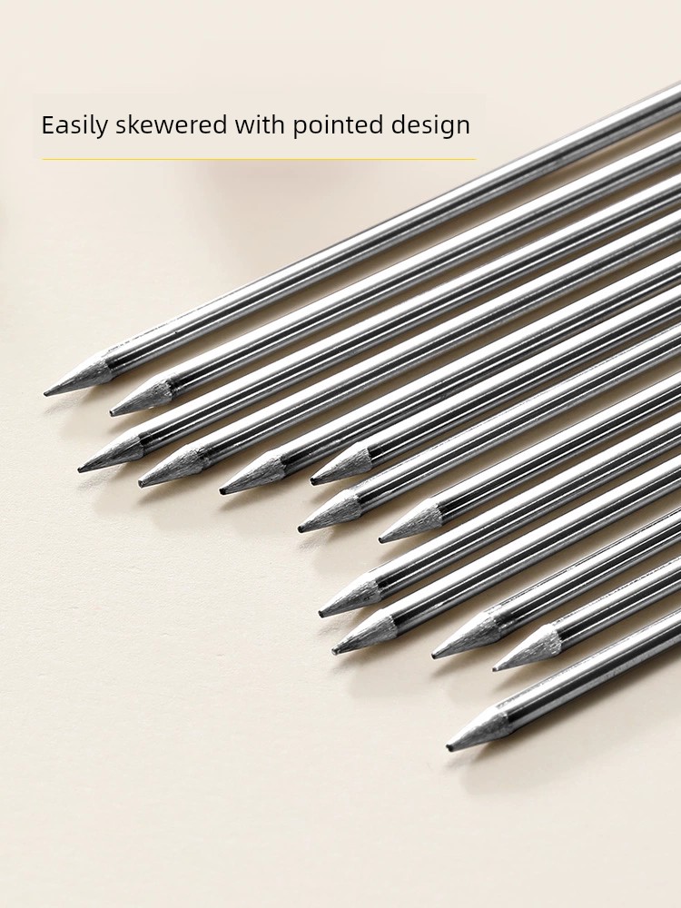 Stainless Steel Mutton Skewers BBQ Stick