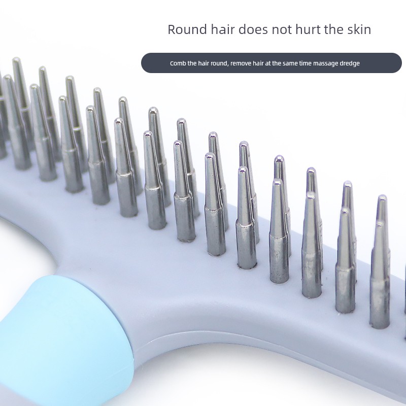 Dele Pet Hair Unknotting Comb Rake Dog Comb Rake Nail Comb Large Dogs Supplies Needle Comb Teddy Comb Dog Beauty Comb