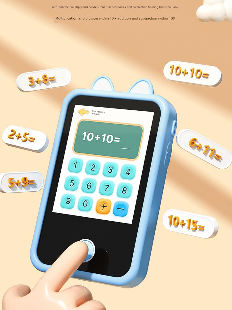 Kids 0-12 Years Old Literacy Reading Machine Smart Pocket Learning Machine Synchronous Textbook Immature Curriculum Transition Early Learning Machine
